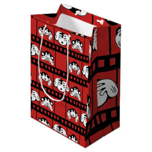 Geschenktasche mit 3 Affen Mittlere Geschenktüte