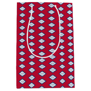 Geschenktasche mit Arkansas-Flagge, USA Mittlere Geschenktüte