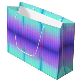 Geschenktasche mit digitalem Farbverlauf-Design in Große Geschenktüte