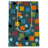 Geschenktasche - Mitte des Jahrhunderts modern 1.3 Mittlere Geschenktüte (Rückseite)