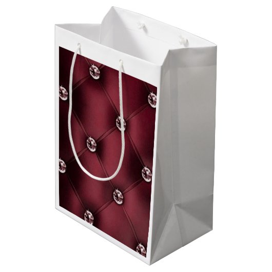 Geschenktasche - Mittel Mittlere Geschenktüte (Rückseite Schrägansicht)