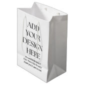 Geschenktasche Mittlere Geschenktüte (Vorderseite Schrägansicht)