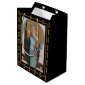 Geschenktasche Mittlere Geschenktüte (Rückseite Schrägansicht)