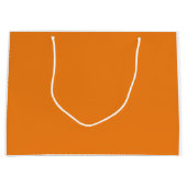Geschenktasche - Orange Große Geschenktüte (Vorderseite)