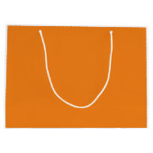Geschenktasche - Orange Große Geschenktüte (Rückseite)