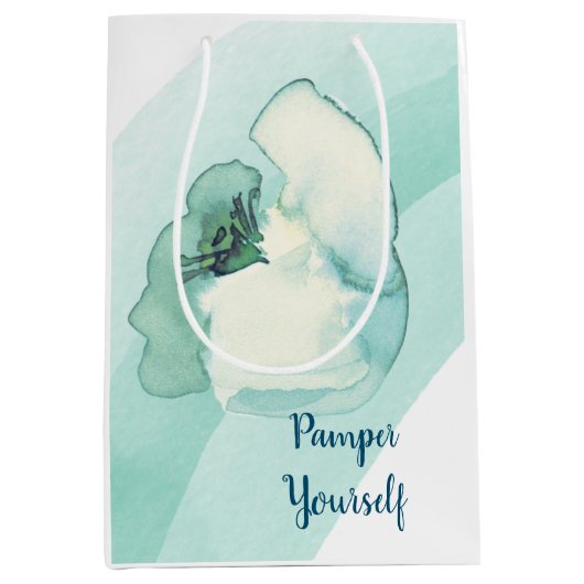 Geschenktasche Pamper Sie selbst Mittlere Geschenktüte (Vorderseite)