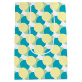 Geschenktasche - Pastellkreise - Überschneidung Mittlere Geschenktüte (Rückseite)