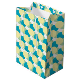 Geschenktasche - Pastellkreise - Überschneidung Mittlere Geschenktüte