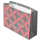 Geschenktasche Petal Arch Große Geschenktüte (Rückseite Schrägansicht)