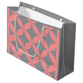 Geschenktasche Petal Arch Große Geschenktüte (Vorderseite Schrägansicht)