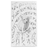 Geschenktasche Polar Bär Kleine Geschenktüte (Rückseite)