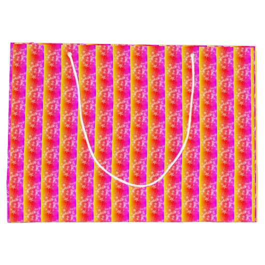 Geschenktasche "Prism Pattern" Große Geschenktüte (Rückseite)