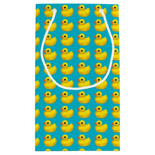 Geschenktasche "Rubber Ducky" Kleine Geschenktüte (Rückseite)