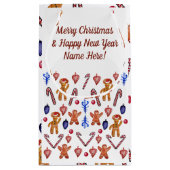 Geschenktasche Sweet Holidays Kleine Geschenktüte (Rückseite)