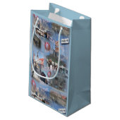 Geschenktasche über Kapstadt Kleine Geschenktüte (Rückseite Schrägansicht)