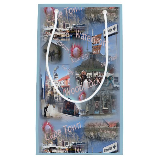 Geschenktasche über Kapstadt Kleine Geschenktüte (Vorderseite)