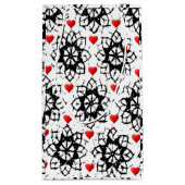 Geschenktasche Valentine Kleine Geschenktüte (Rückseite)