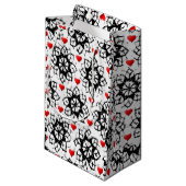 Geschenktasche Valentine Kleine Geschenktüte (Vorderseite Schrägansicht)