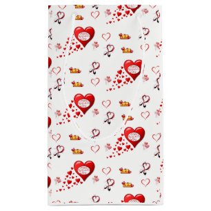 Geschenktasche Valentine Kleine Geschenktüte