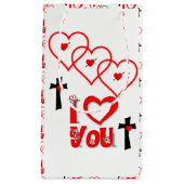 Geschenktasche Valentine Kleine Geschenktüte (Vorderseite)