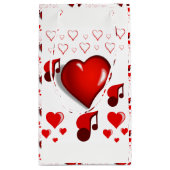 Geschenktasche Valentine Kleine Geschenktüte (Rückseite)