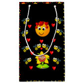 Geschenktasche Valentine Kleine Geschenktüte (Rückseite)