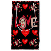 Geschenktasche Valentine Kleine Geschenktüte (Vorderseite)