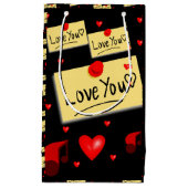 Geschenktasche Valentine Kleine Geschenktüte (Vorderseite)