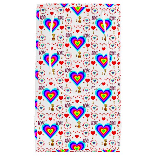 Geschenktasche Valentine Kleine Geschenktüte (Vorderseite)