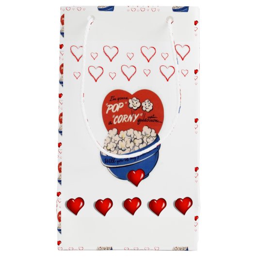 Geschenktasche Valentine Kleine Geschenktüte (Vorderseite)