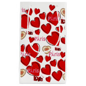 Geschenktasche Valentine's Paris Frankreich Kleine Geschenktüte (Vorderseite)