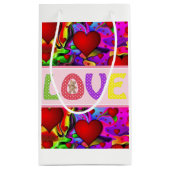 Geschenktasche Valentinin's Liebe Kleine Geschenktüte (Rückseite)
