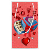 Geschenktasche Valentinin's Liebe Kleine Geschenktüte (Rückseite)