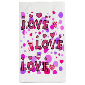 Geschenktasche Valentinin's Liebe Kleine Geschenktüte (Rückseite)