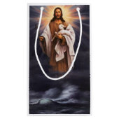 Geschenktasche Weihnachten Jesus Kleine Geschenktüte (Rückseite)