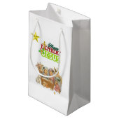 Geschenktasche Weihnachten Jesus Kleine Geschenktüte (Vorderseite Schrägansicht)