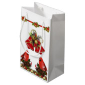 Geschenktasche Weihnachten Kleine Geschenktüte (Rückseite Schrägansicht)