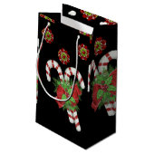 Geschenktasche Weihnachten Kleine Geschenktüte (Rückseite Schrägansicht)