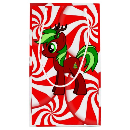 Geschenktasche Weihnachten Kleine Geschenktüte (Rückseite)