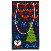 Geschenktasche Weihnachten Kleine Geschenktüte (Rückseite)