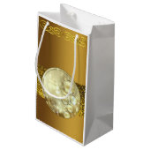 Geschenktasche Weihnachten Kleine Geschenktüte (Rückseite Schrägansicht)