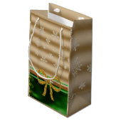 Geschenktasche Weihnachten Kleine Geschenktüte (Rückseite Schrägansicht)