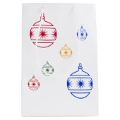 Geschenktasche - Weihnachtsgeschmuck Mittlere Geschenktüte (Vorderseite)