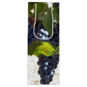 Geschenktasche - Weintrauben Geschenktüte Für Weinflaschen (Vorderseite)