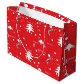 Geschenktaschen - Design 09 Große Geschenktüte (Rückseite Schrägansicht)