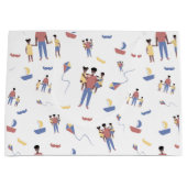 Geschenktaschen für den Vater Große Geschenktüte (Vorderseite)