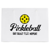 Geschenktaschen für Pickleball - Wiedergeben des S Große Geschenktüte (Vorderseite)