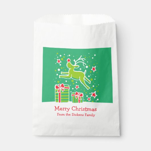 Geschenktaschen für Rentiere Geschenktütchen (Vorderseite)
