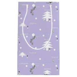 Geschenktaschen - Weihnachtsgeschenk Lavendel Kleine Geschenktüte