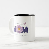 Geschenktasse für Mütter Zweifarbige Tasse (Vorderseite Links)